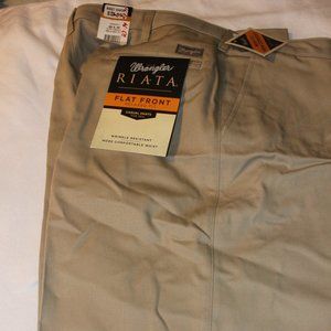 NWT - Men's Flat Front Riata Dress Pants
